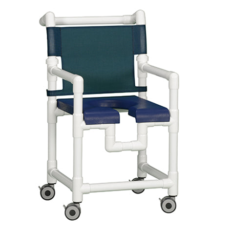 DELUXE OPEN FRONT SHOWER CHAIR