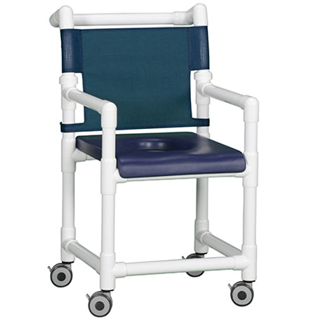 DELUXE CLOSED FRONT SHOWER CHAIR, TALL