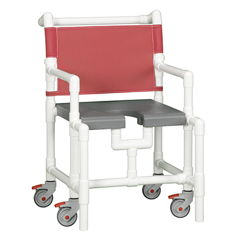 ELITE MIDSIZE SHOWER CHAIR W/MESH BACK