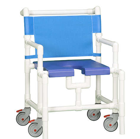 ELITE OVERSIZE SHOWER CHAIR W/MESH BACK