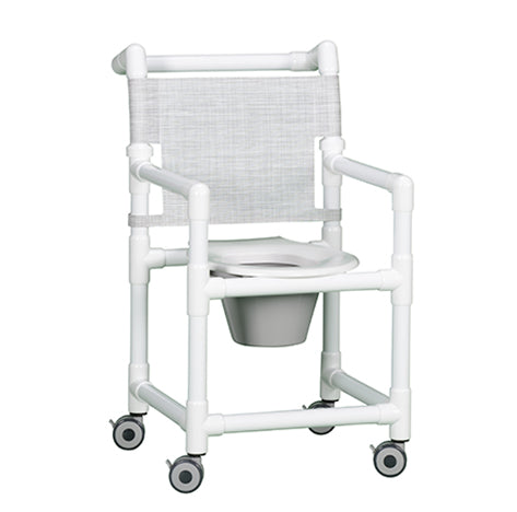 ORIGINAL SHOWER CHAIR COMMODE, SLANT SEAT