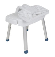 shower chair back folds down