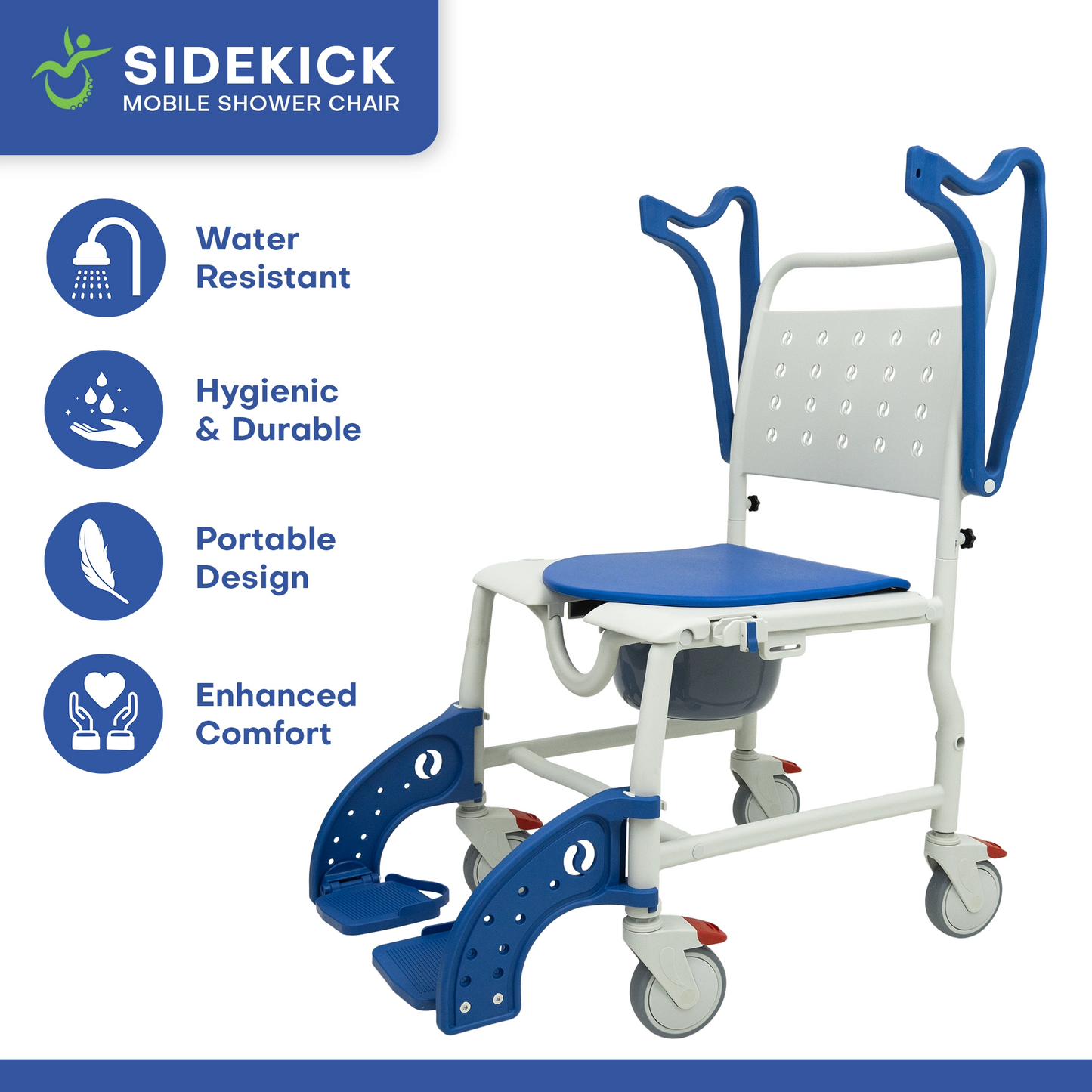 Sidekick Shower Commode Chair
