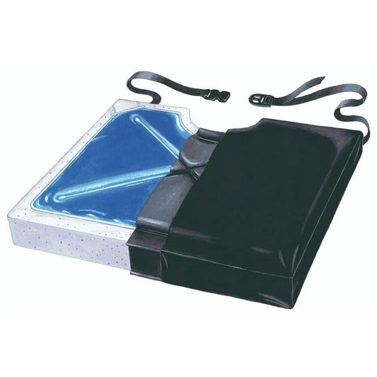 Skil-Care Gel-Foam X-Cushion 20" x 18" Vinyl with Low-Shear Interface Cover