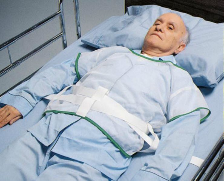 Skil-Care Sleeper Jacket CooLine Mesh Positioning Vest – Bed & Wheelchair Use