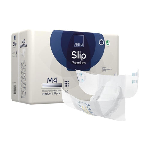 Abena Slip Premium M4 bladder protection packaging on a white background