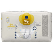 Pack of Abena Slip Premium adult diapers on a white background