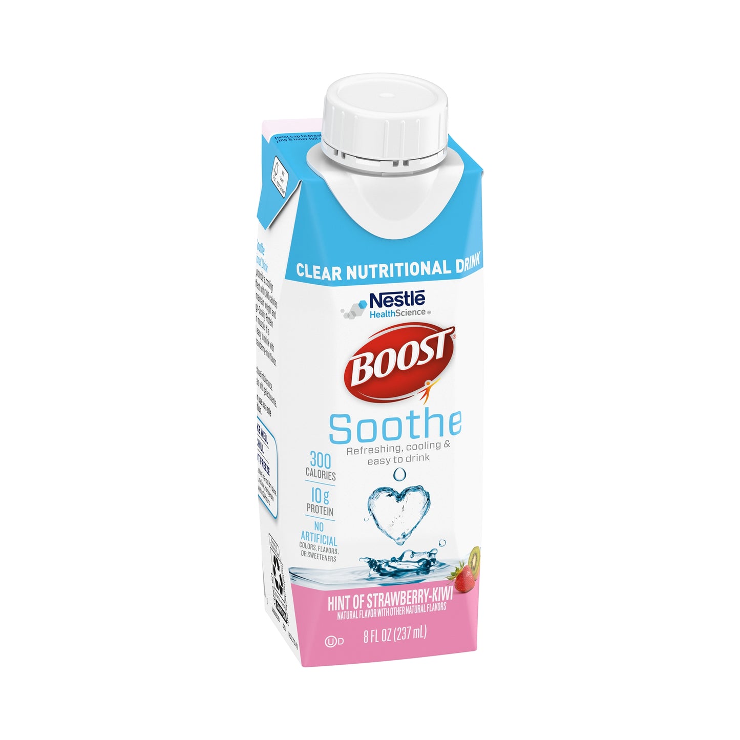 Boost Soothe Clear Nutritional Drink - Strawberry Kiwi, 8 oz Carton