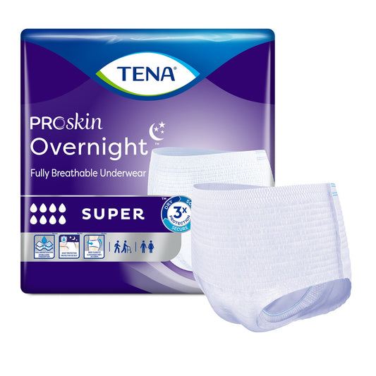 TENA ProSkin Overnight Super Absorbent Underwear X-Large - Heavy Absorbency