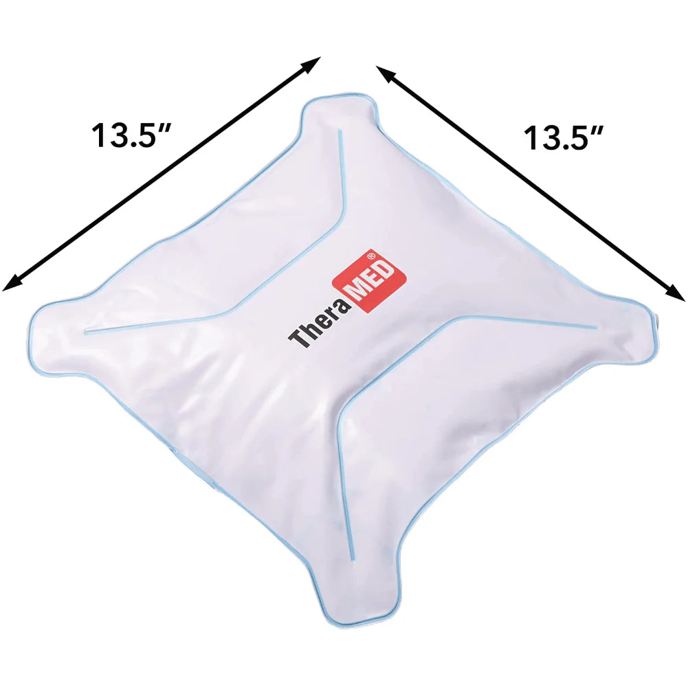TheraMed Reusable Cold Pack - Dual Temperature Flexible Ice Pack, 13.5" x 13.5"
