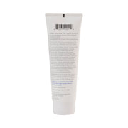 White tube with text on a white background