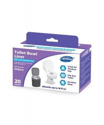CareEco Toilet Bowl Liner packaging on a white background