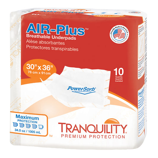 Air Plus Tranquility Underpads