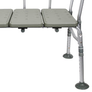 Folding fishing chair with three adjustable seats on a white background