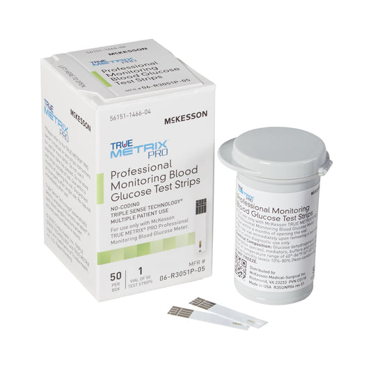 box of blood glucose strips