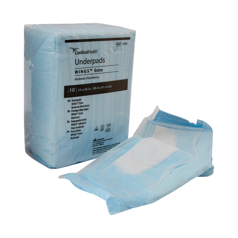 Cardinal Health™ Simplicity™ Extra Moderate Underpads - 23" x 36"