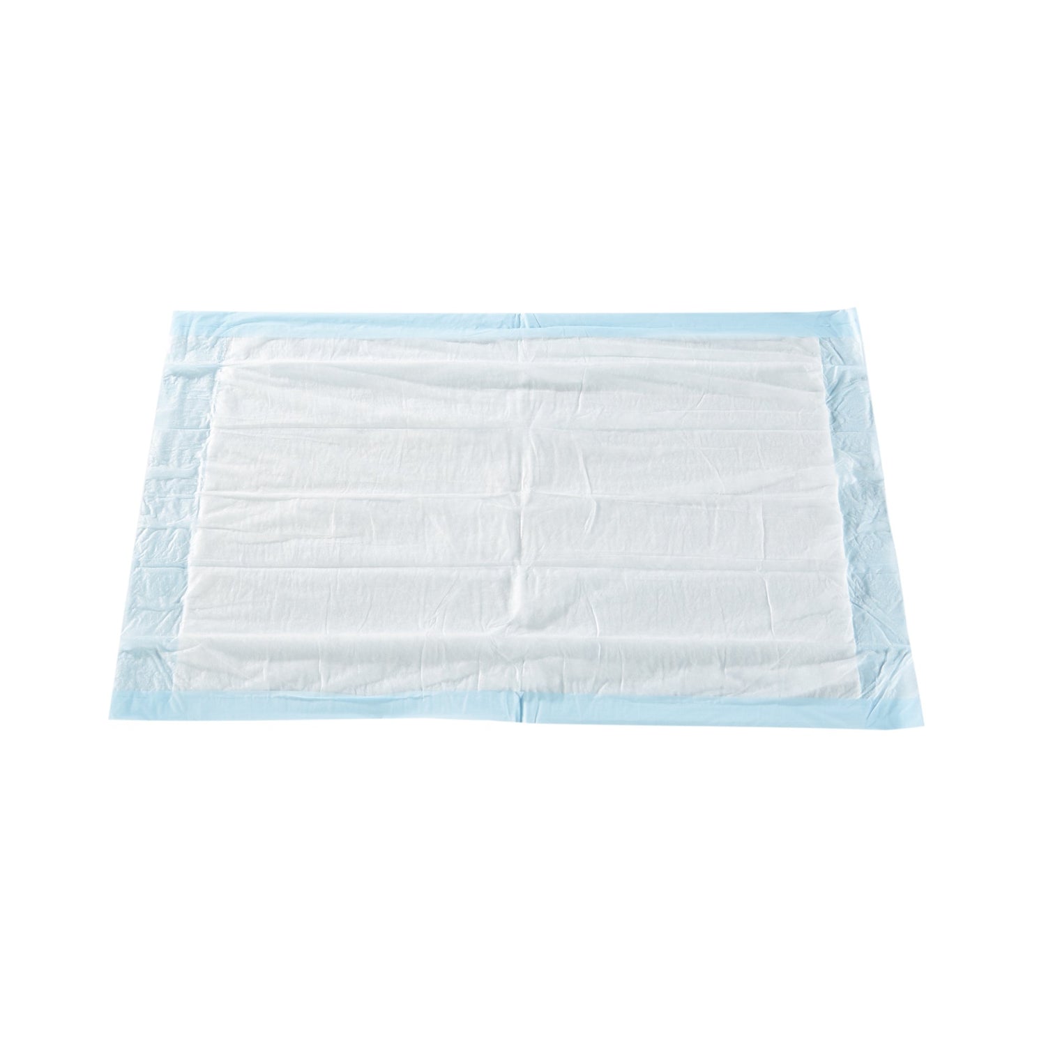 Disposable diaper on a white background