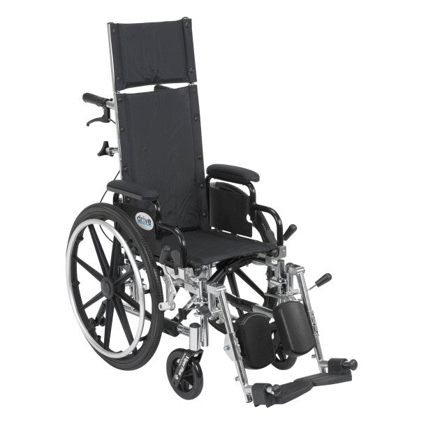 Black manual wheelchair on a white background