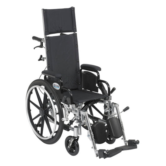 Black manual wheelchair on a white background