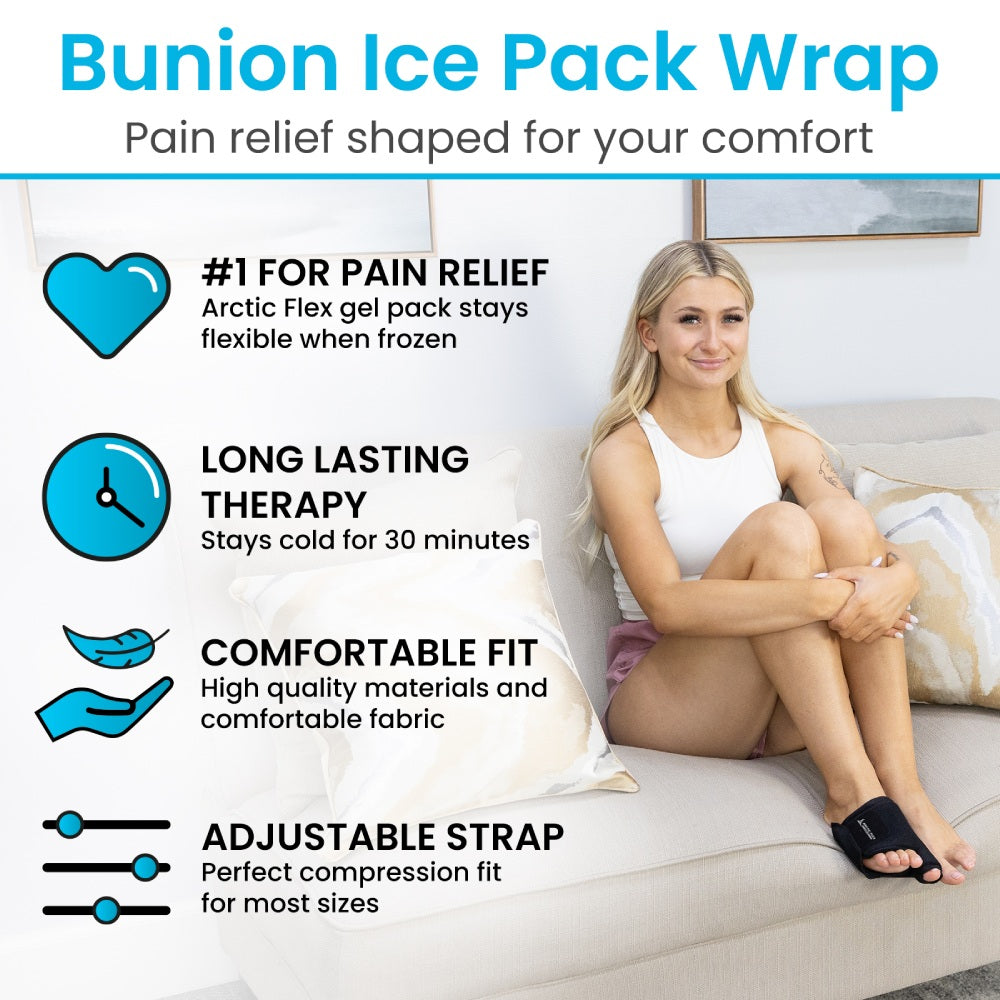 Vive Hot And Cold Bunion Ice Sleeves