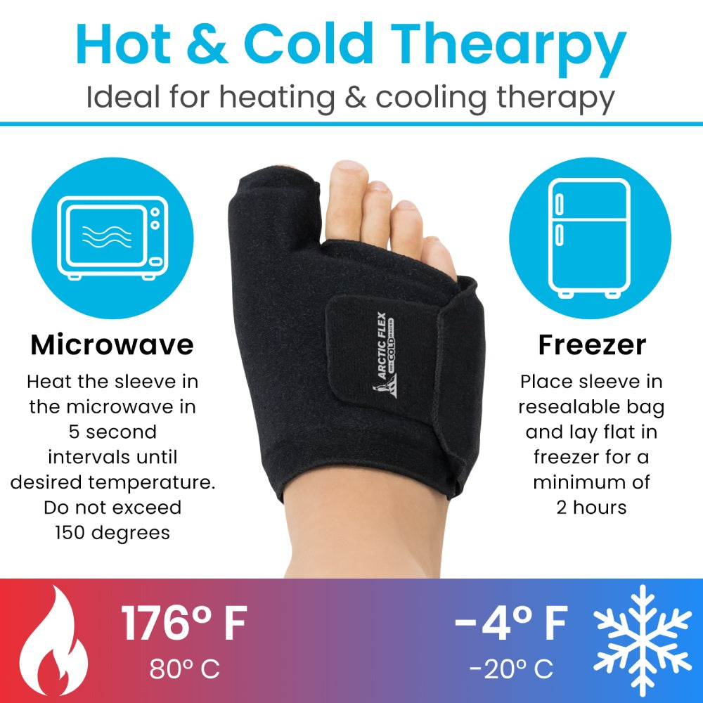 Vive Hot And Cold Bunion Ice Sleeves