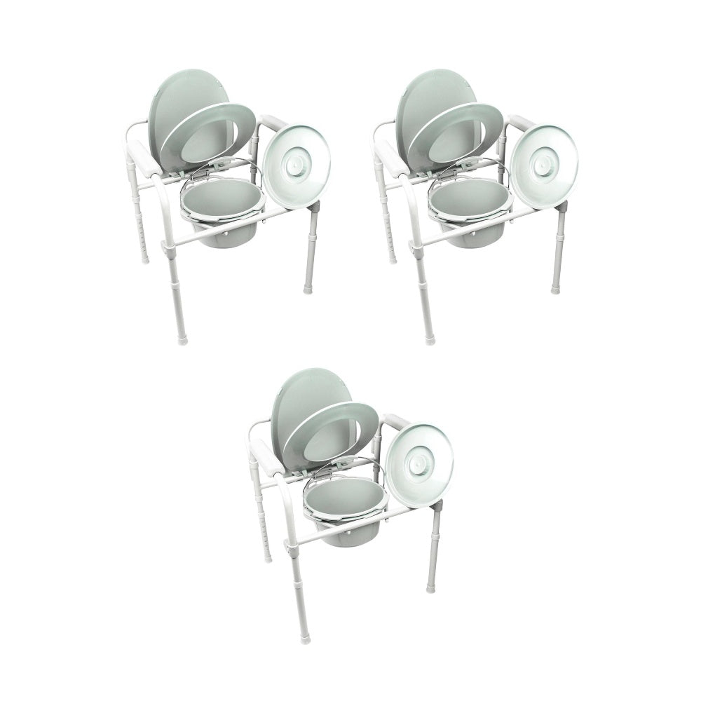 Vive Folding Commode 3 pack