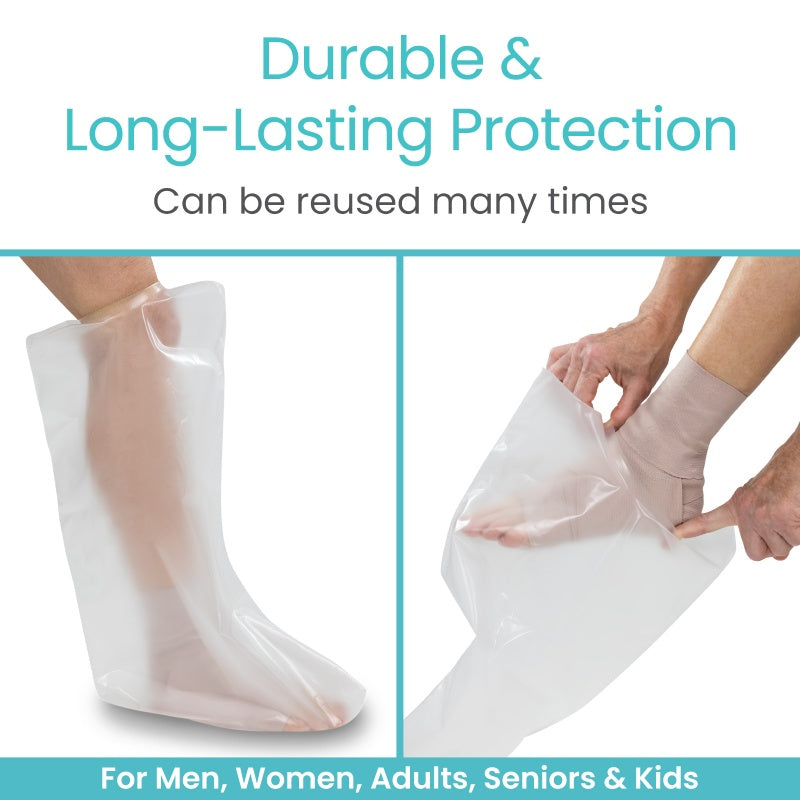 Vive Waterproof Leg Cast Covers is durable