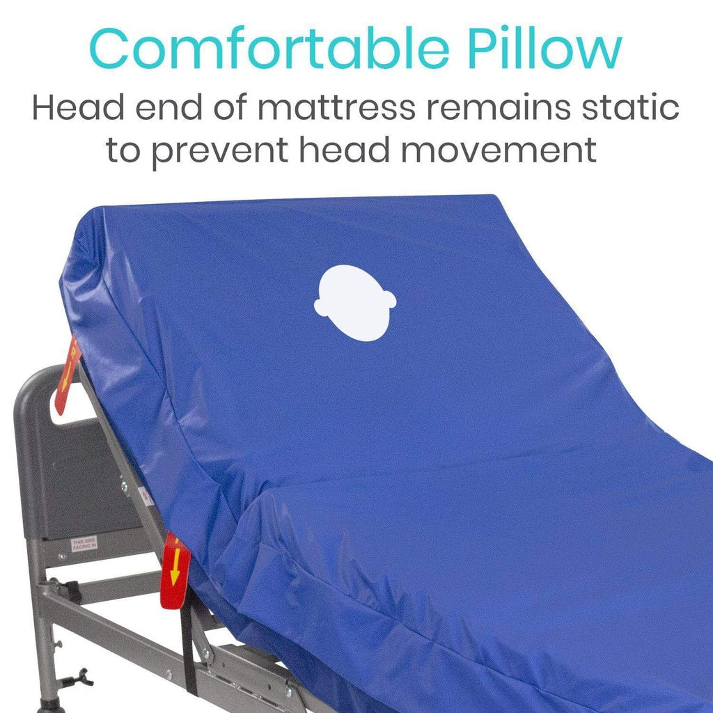 Low Air Loss Alternating Pressure Mattress 8" built in pillow