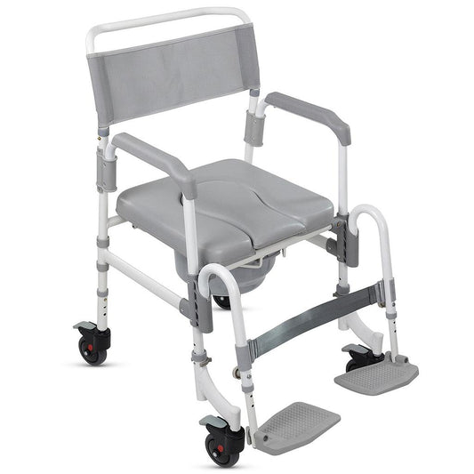 Vive 3-in-1 Shower Commode Transport Chair