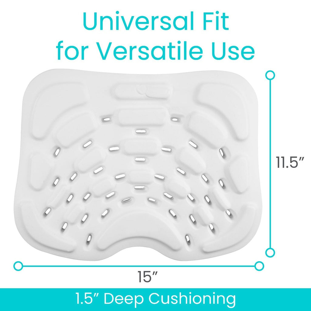 Vive Waterproof Shower Seat Cushion dimensions