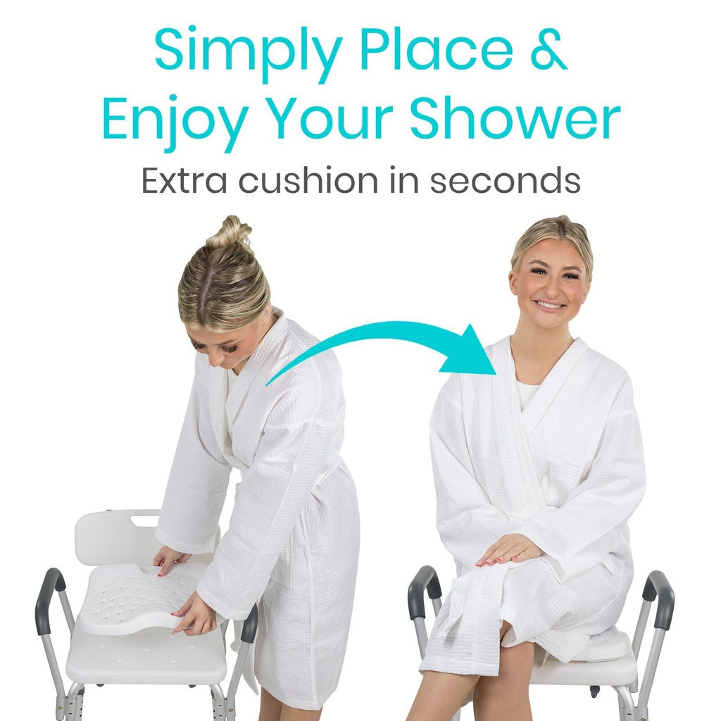 Vive Waterproof Shower Seat Cushion easy to use