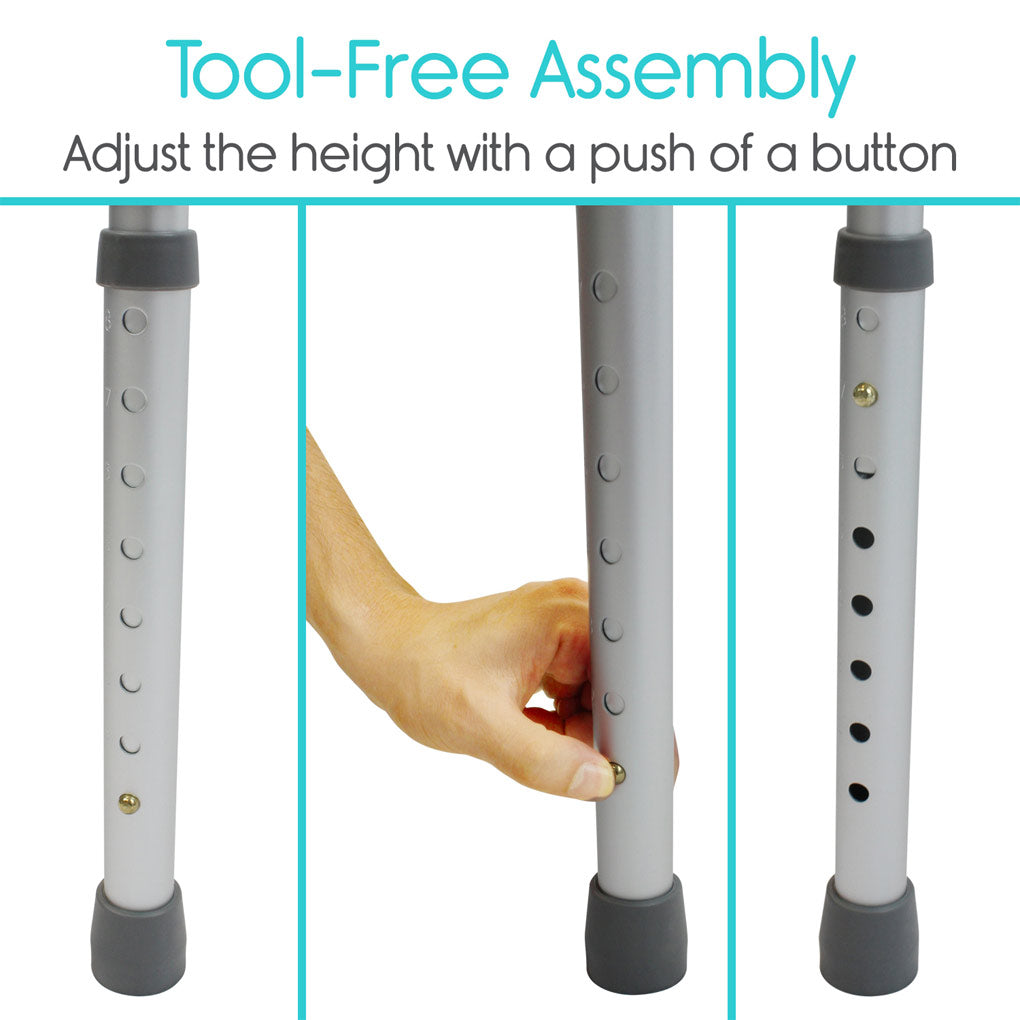 Vive Shower Stool toll free assembly