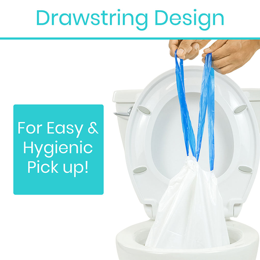 Vive Toilet Bowl Liners with Super Absorbent Pads