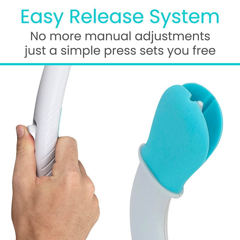 Vive Bathroom Wiping Aid easy release system