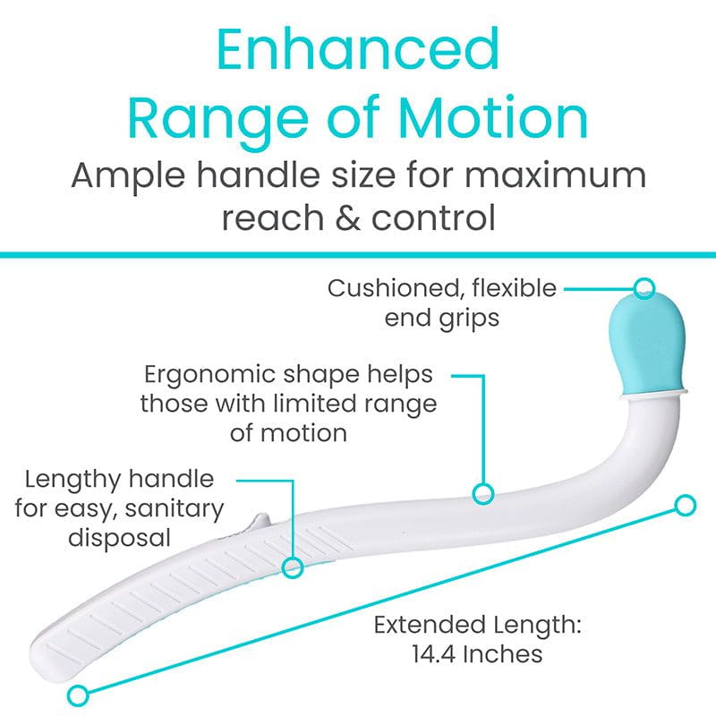 Vive Bathroom Wiping Aid gives you enhanced range of motion