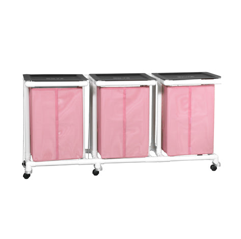 TRIPLE VALUE LINE JUMBO HAMPER W/FOOT PEDAL