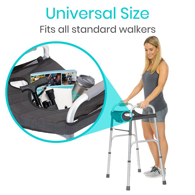 walker with attachable tray