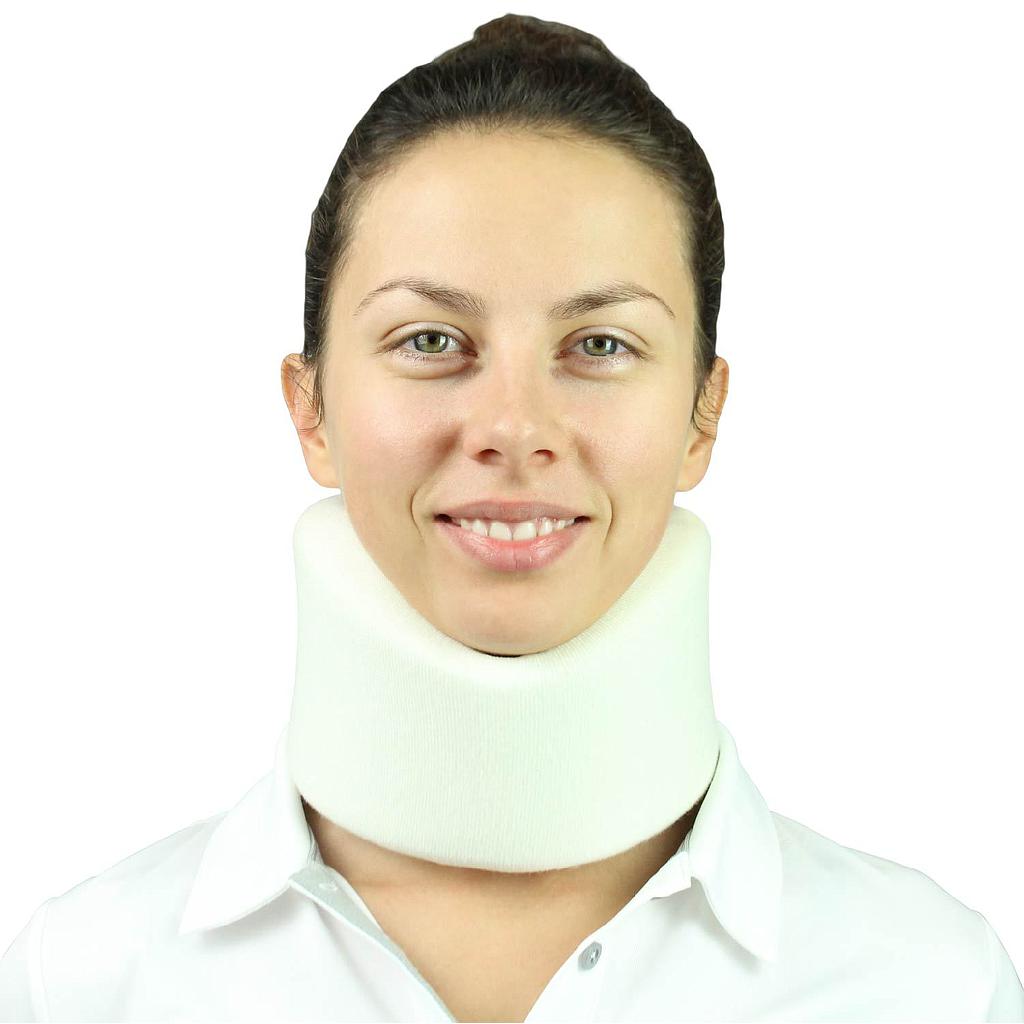 Cervical Collar - Soft Foam Neck Brace for Neck Support & comfort (4")