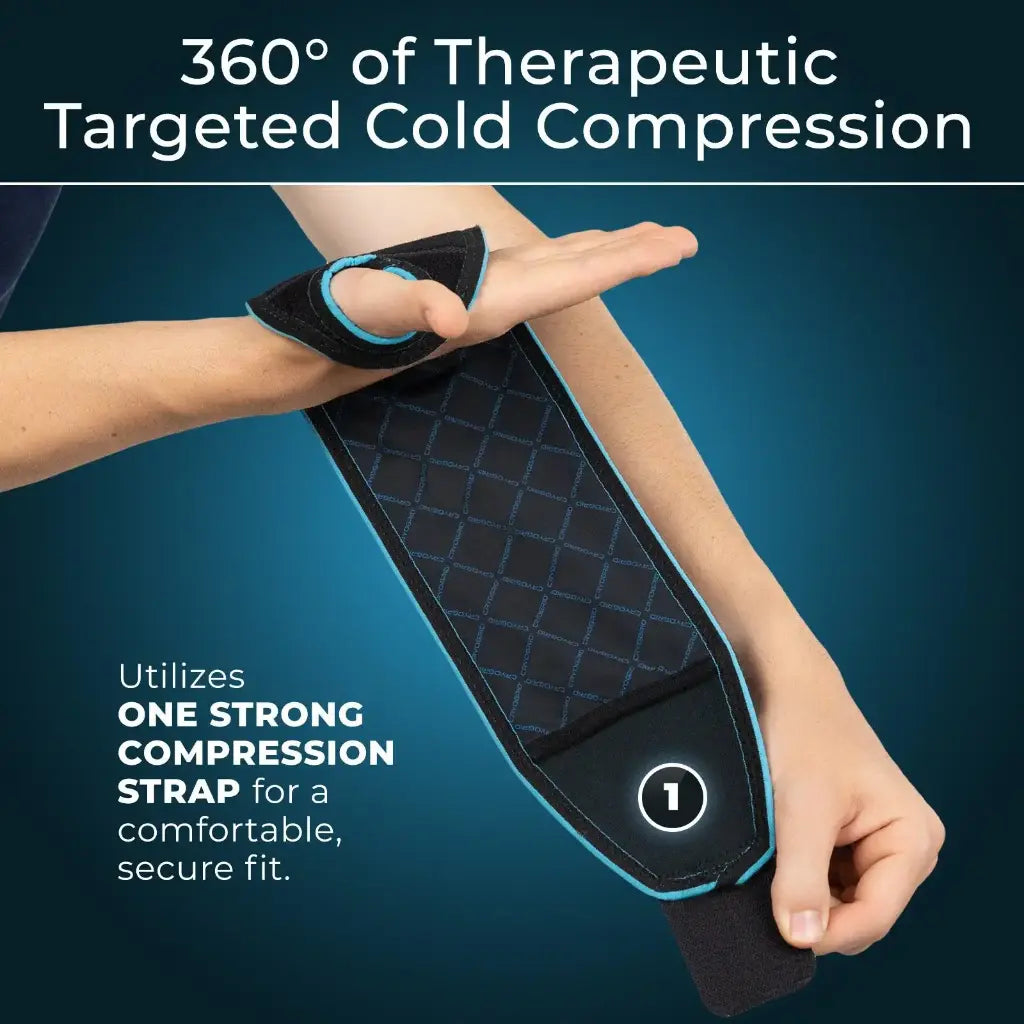 Vive Cryogrid Wrist Ice Wrap – Targeted Cold Therapy for Pain Relief