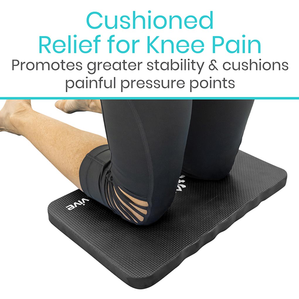 Yoga Knee Cushion - Thick Foam Kneeling Pad for Yoga, Exercise & Gardening