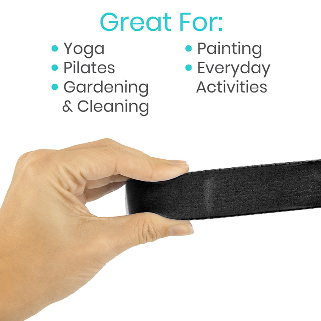 Yoga Knee Cushion - Thick Foam Kneeling Pad for Yoga, Exercise & Gardening