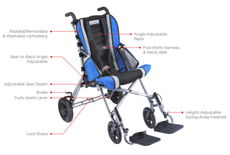Strive Special Needs Stroller by Circle Specialty